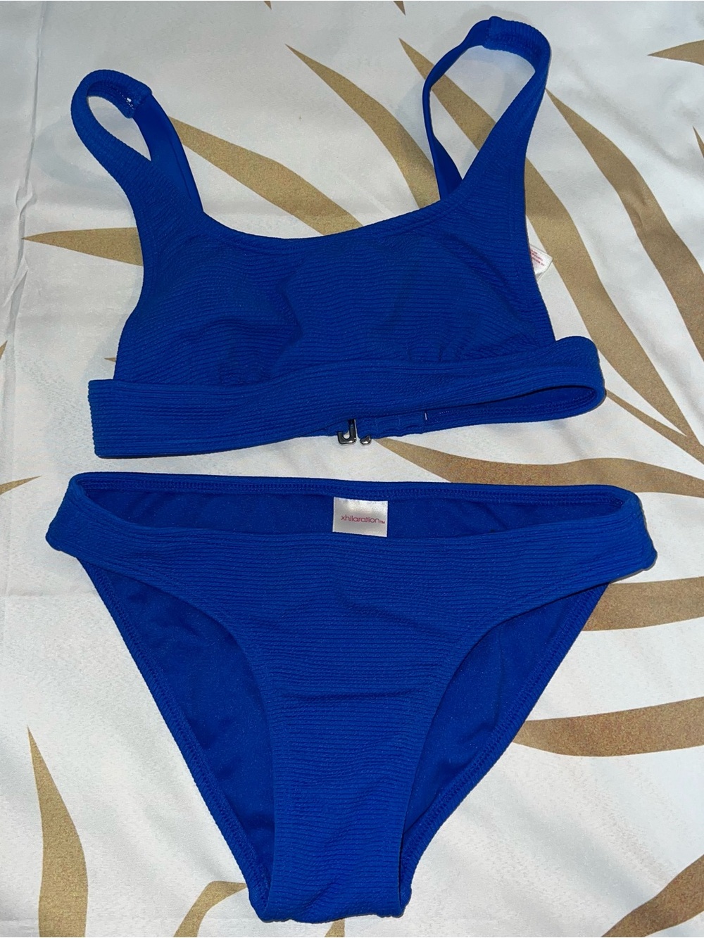Royal Blue Two-Piece Bikini Set
